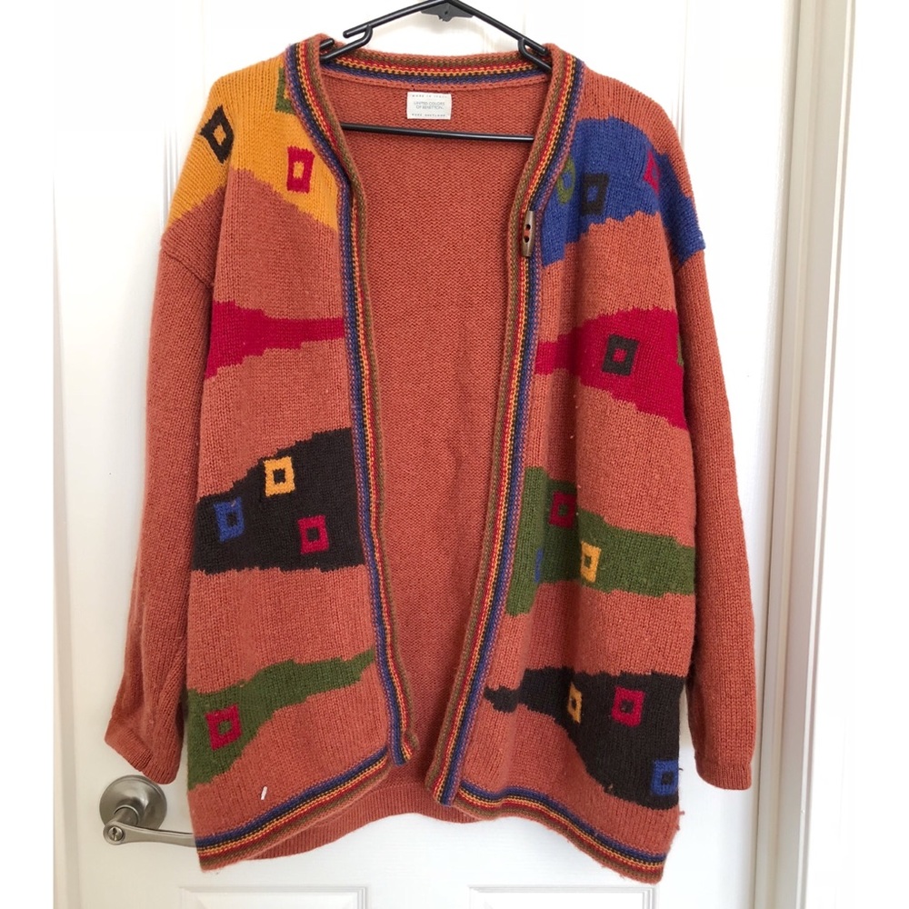 Funky 90s Italian Cardigan!